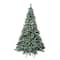 7.5ft. Unlit Snowy Oakley Hills Fir Artificial Christmas Tree with Pinecones